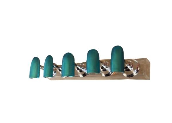 Set press on Emeraude Chrome