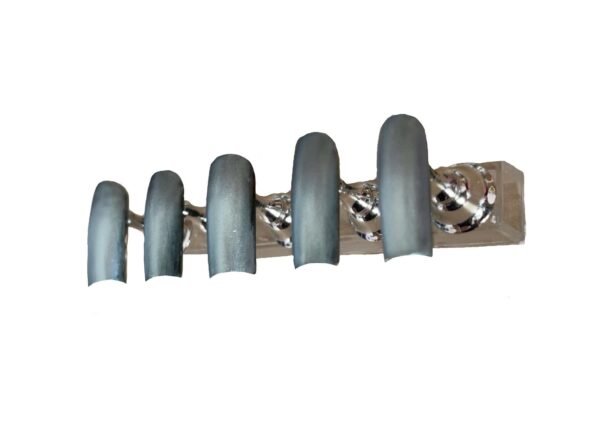 Press on nail chrome metal